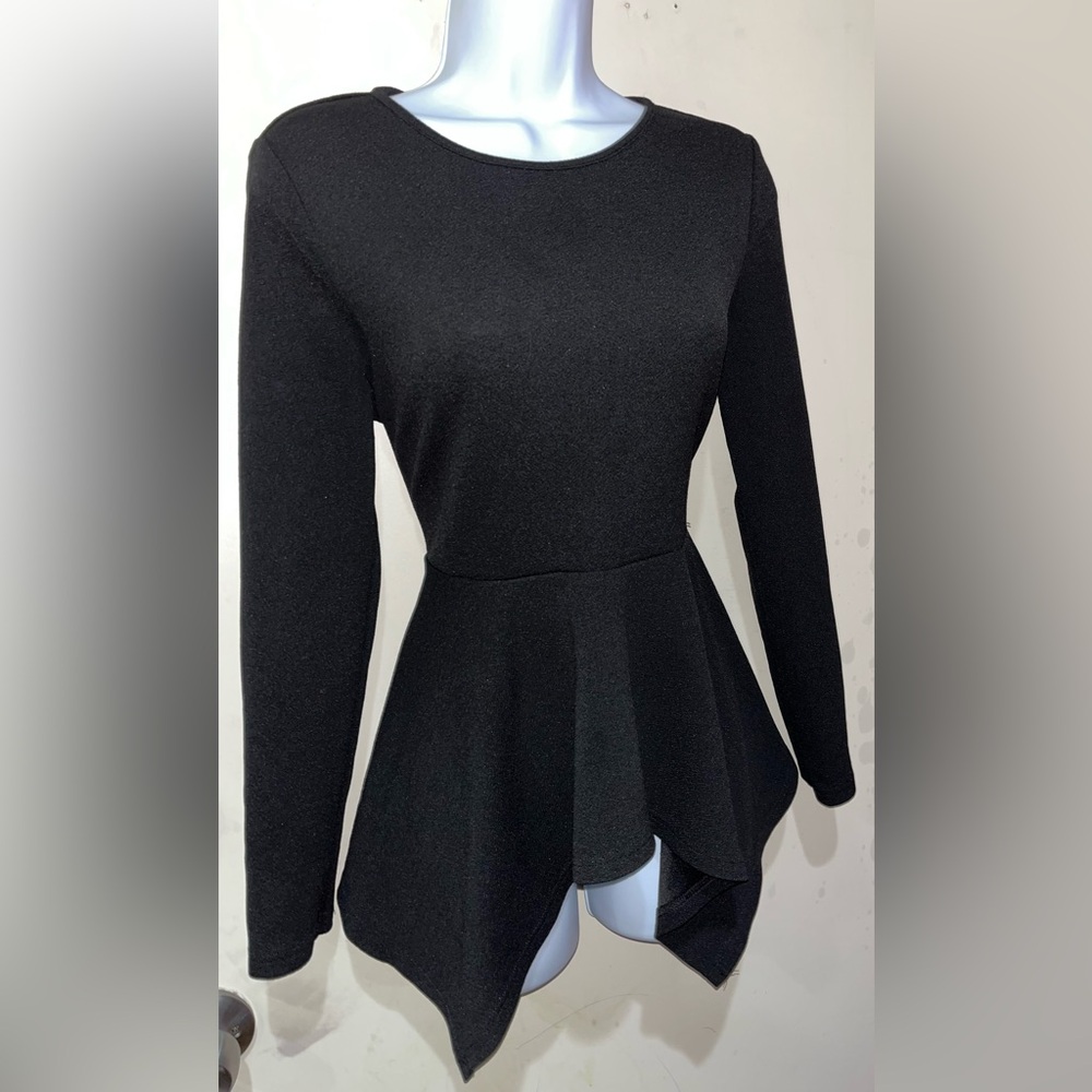 Long sleeve Peplum blouse